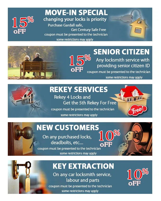 Safe Key Shop Bellflower, CA 562-263-5455 - coupon21-set-five